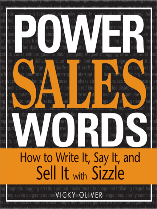 Title details for Power Sales Words by Vicky Oliver - Available